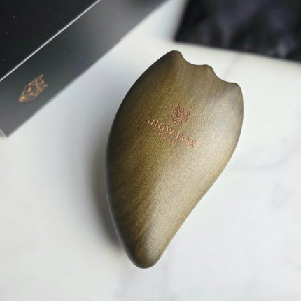 プレミアム FOX カッサ ゴースト ヘアブラシ ブラック/SNOW FOX SKINCARE/ヘアブラシを使ったクチコミ(5枚目)