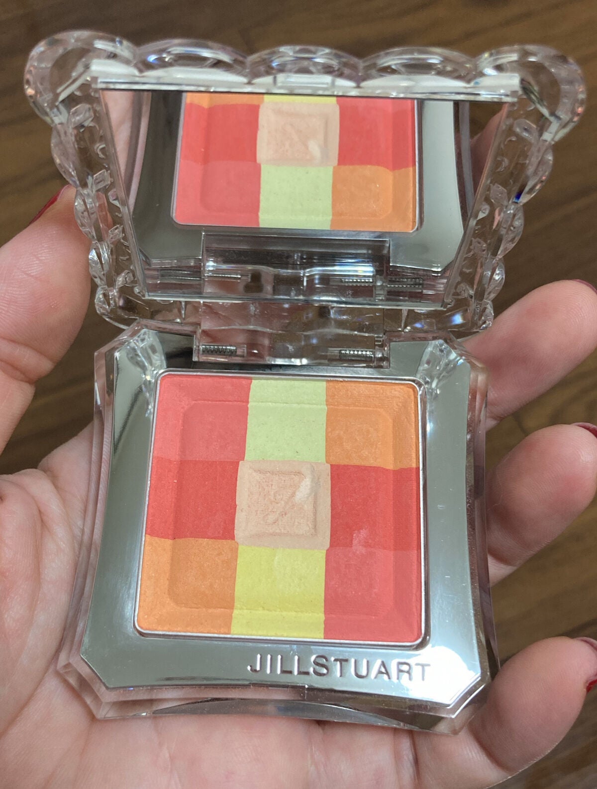 ミックスブラッシュ コンパクト モアカラーズ/JILL STUART/パウダーチークを使ったクチコミ(3枚目)