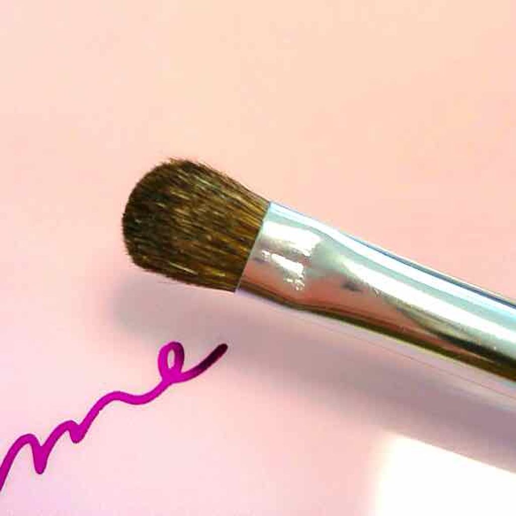 熊野筆 アイシャドウ用 S/ロージーローザ/メイクブラシを使ったクチコミ（2枚目）