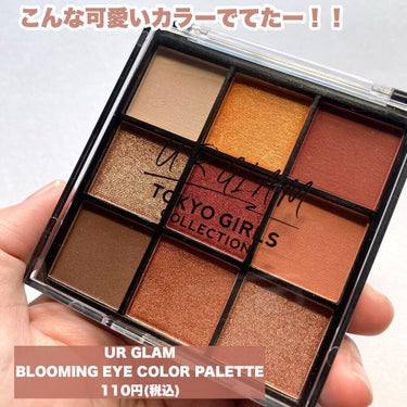 UR GLAM　BLOOMING EYE COLOR PALETTE/U R GLAM/アイシャドウパレットを使ったクチコミ（2枚目）