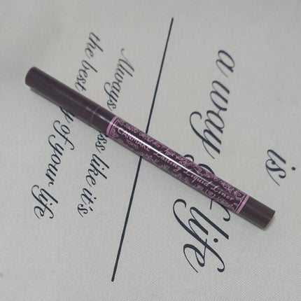 ラスティングリキッドライナー/キャンメイク/リキッドアイライナーを使ったクチコミ(3枚目)