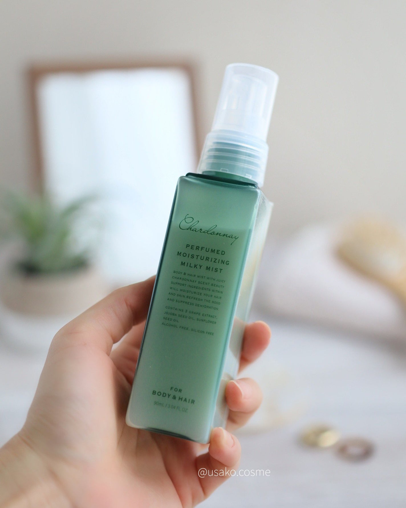 シャルドネ ボディー&ヘアミスト/グローバル プロダクト プランニング/ヘアミストを使ったクチコミ(2枚目)