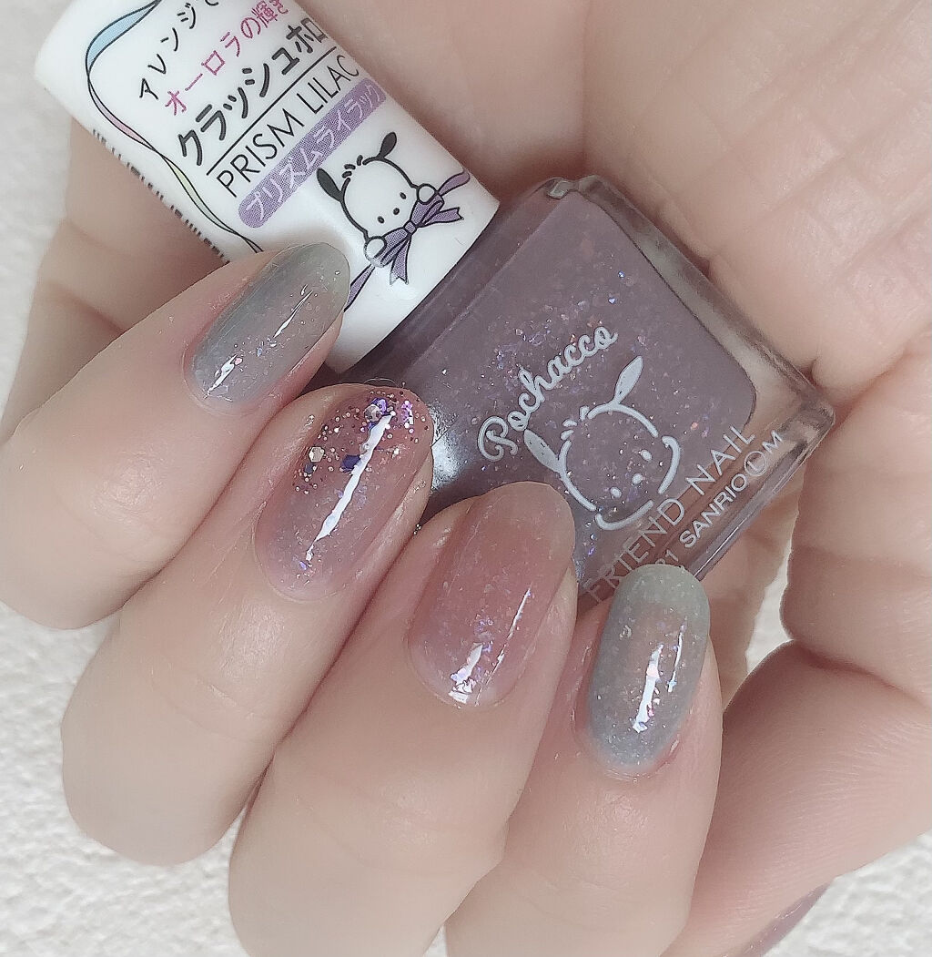 フレンドネイル(リニューアル品)	/DAISO/マニキュアを使ったクチコミ（2枚目）