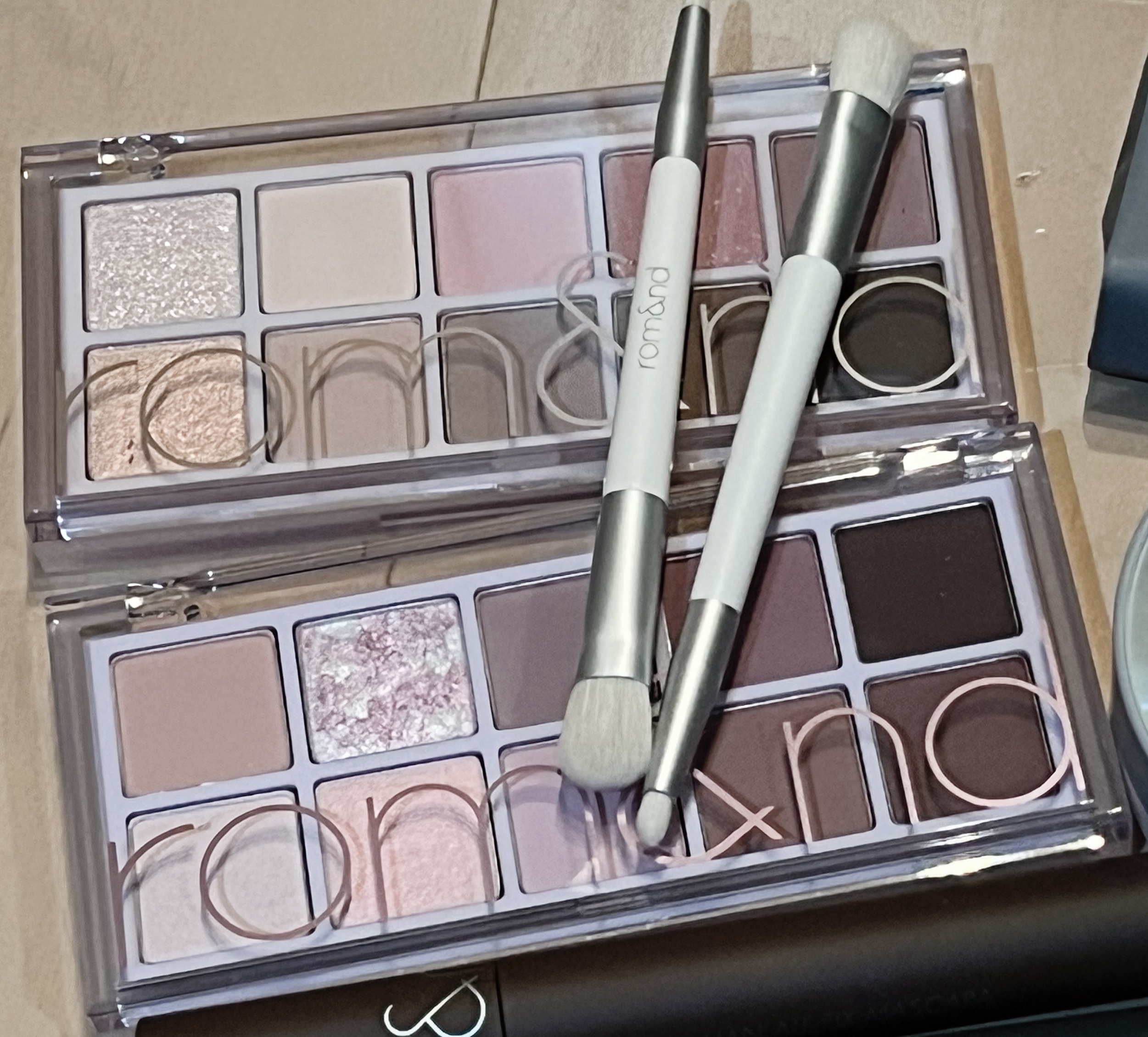 ベターザンパレット/rom&nd/アイシャドウパレットを使ったクチコミ（2枚目）