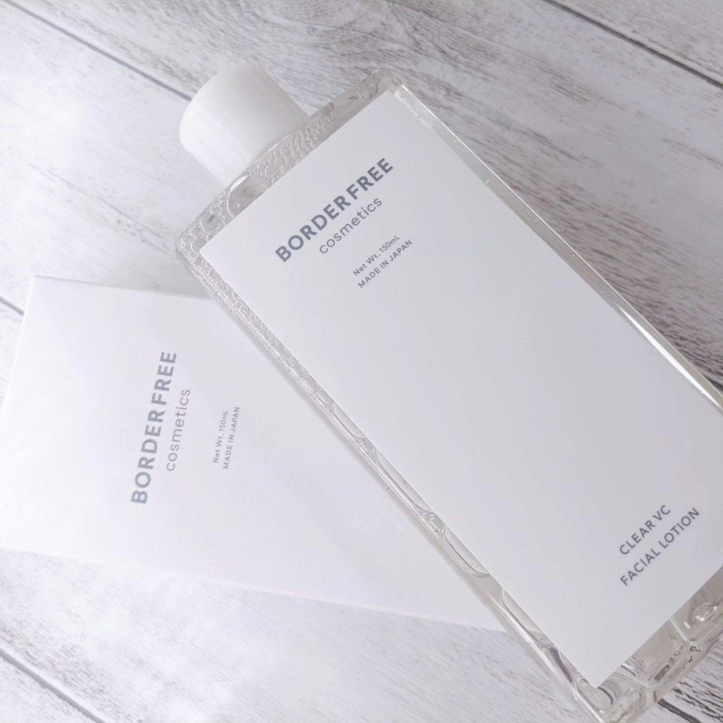 クリアVCフェイシャルローション/BORDER FREE cosmetics/化粧水を使ったクチコミ(1枚目)