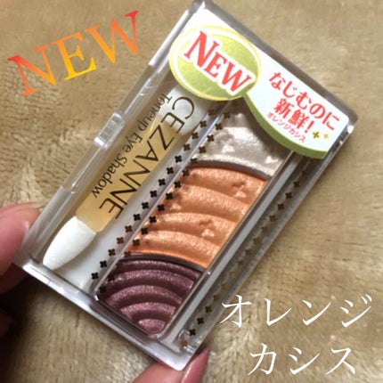 トーンアップアイシャドウ/CEZANNE/アイシャドウパレットを使ったクチコミ(1枚目)