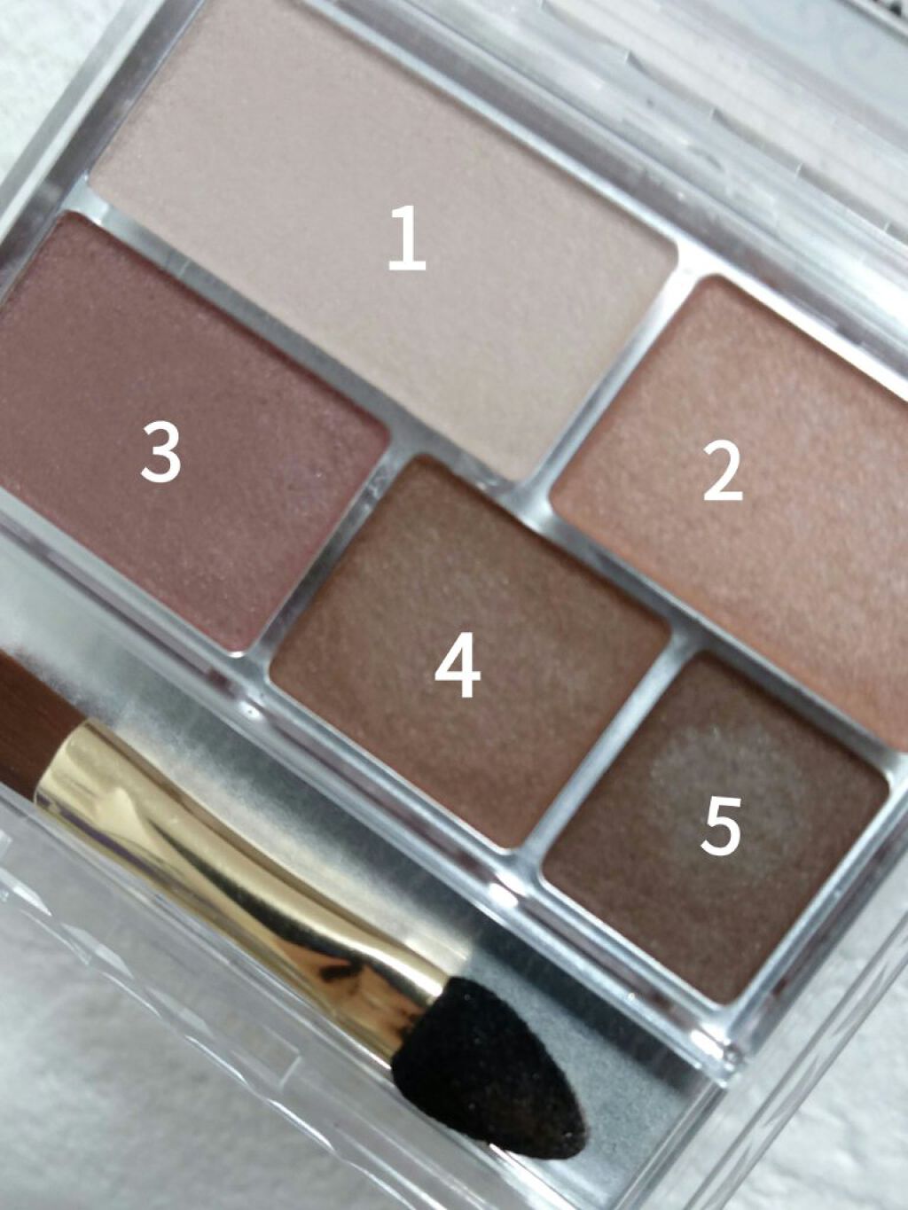 パーフェクトマルチアイズ/キャンメイク/アイシャドウパレットを使ったクチコミ（2枚目）