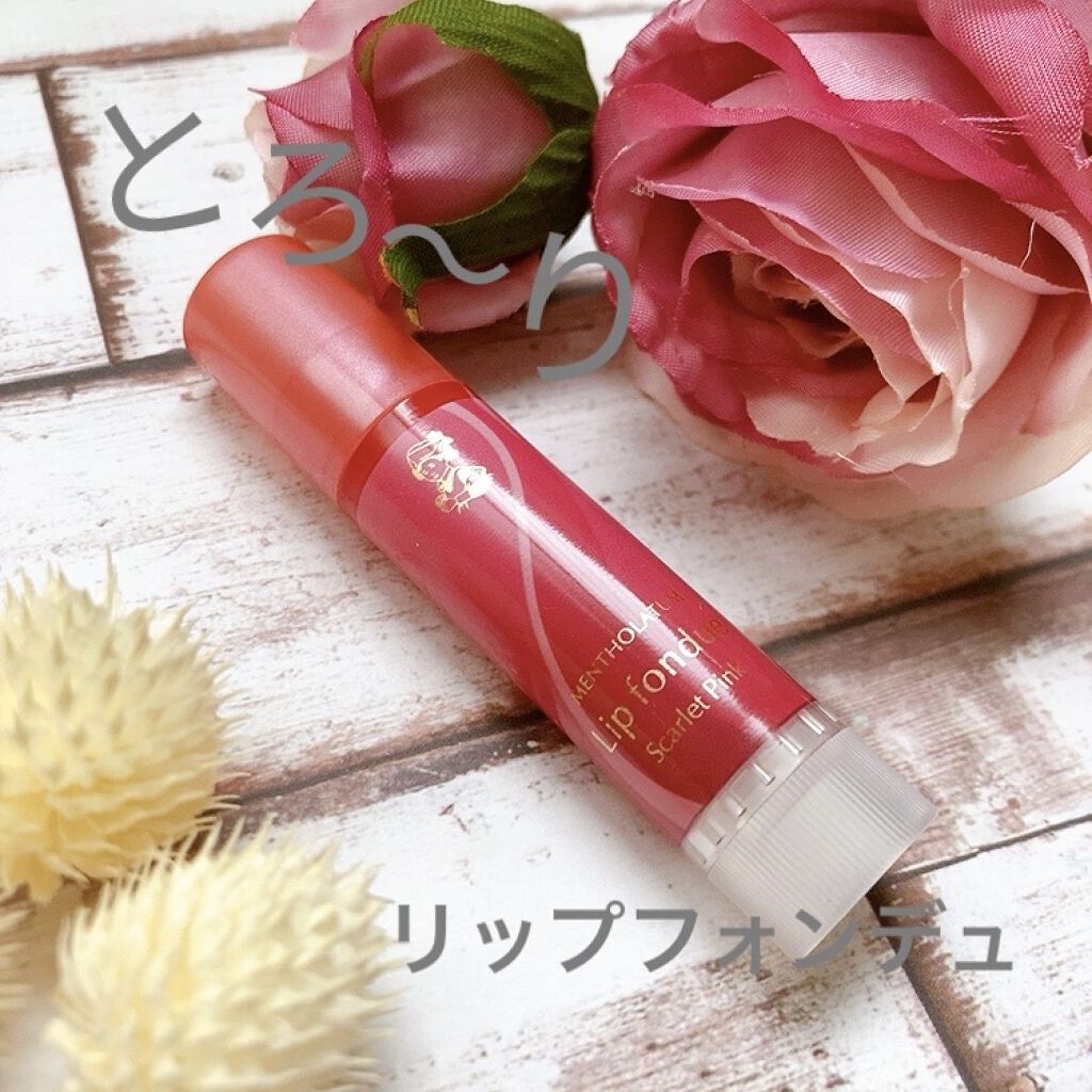 リップフォンデュ/メンソレータム/リップバームを使ったクチコミ（1枚目）