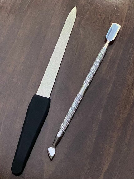 スチールネイルファイル/DAISO/ネイル用品を使ったクチコミ(1枚目)