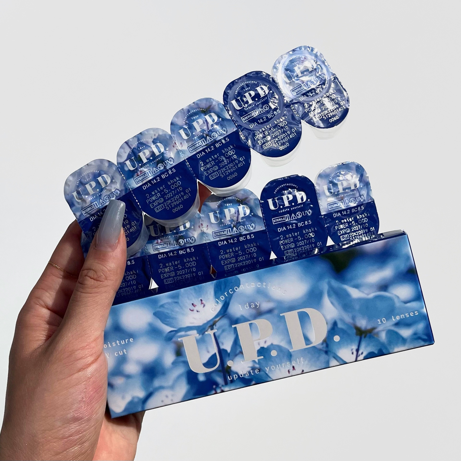 U.P.D. 1day/U.P.D./ワンデー（１DAY）カラコンを使ったクチコミ（1枚目）