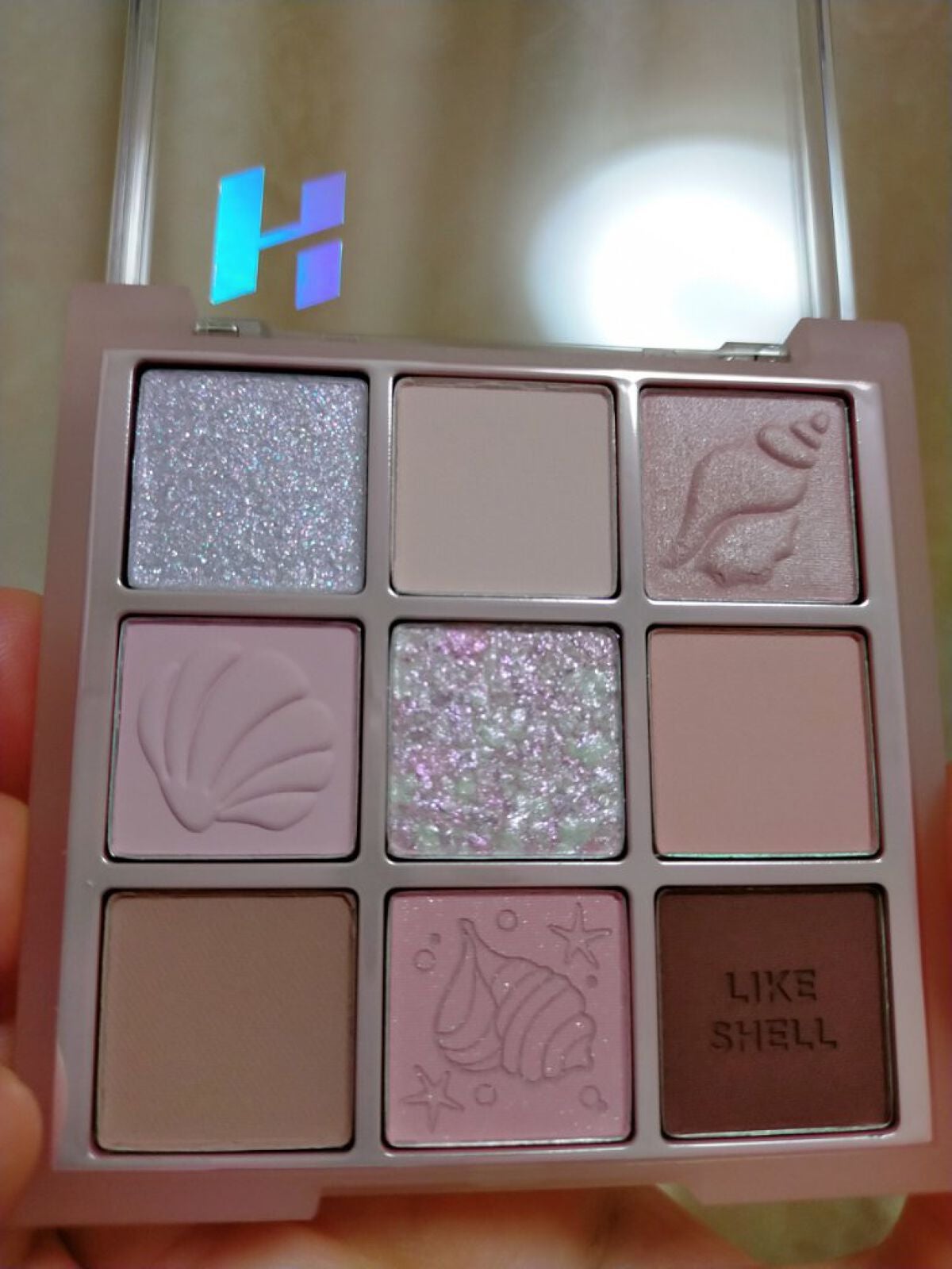 マイフェイブムードアイパレット 9カラー/HOLIKA HOLIKA/アイシャドウパレットを使ったクチコミ(5枚目)