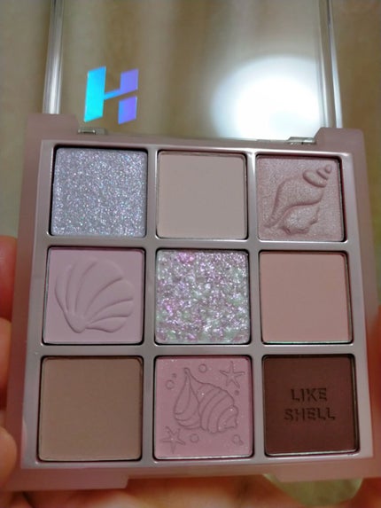 マイフェイブムードアイパレット 9カラー/HOLIKA HOLIKA/アイシャドウパレットを使ったクチコミ(5枚目)