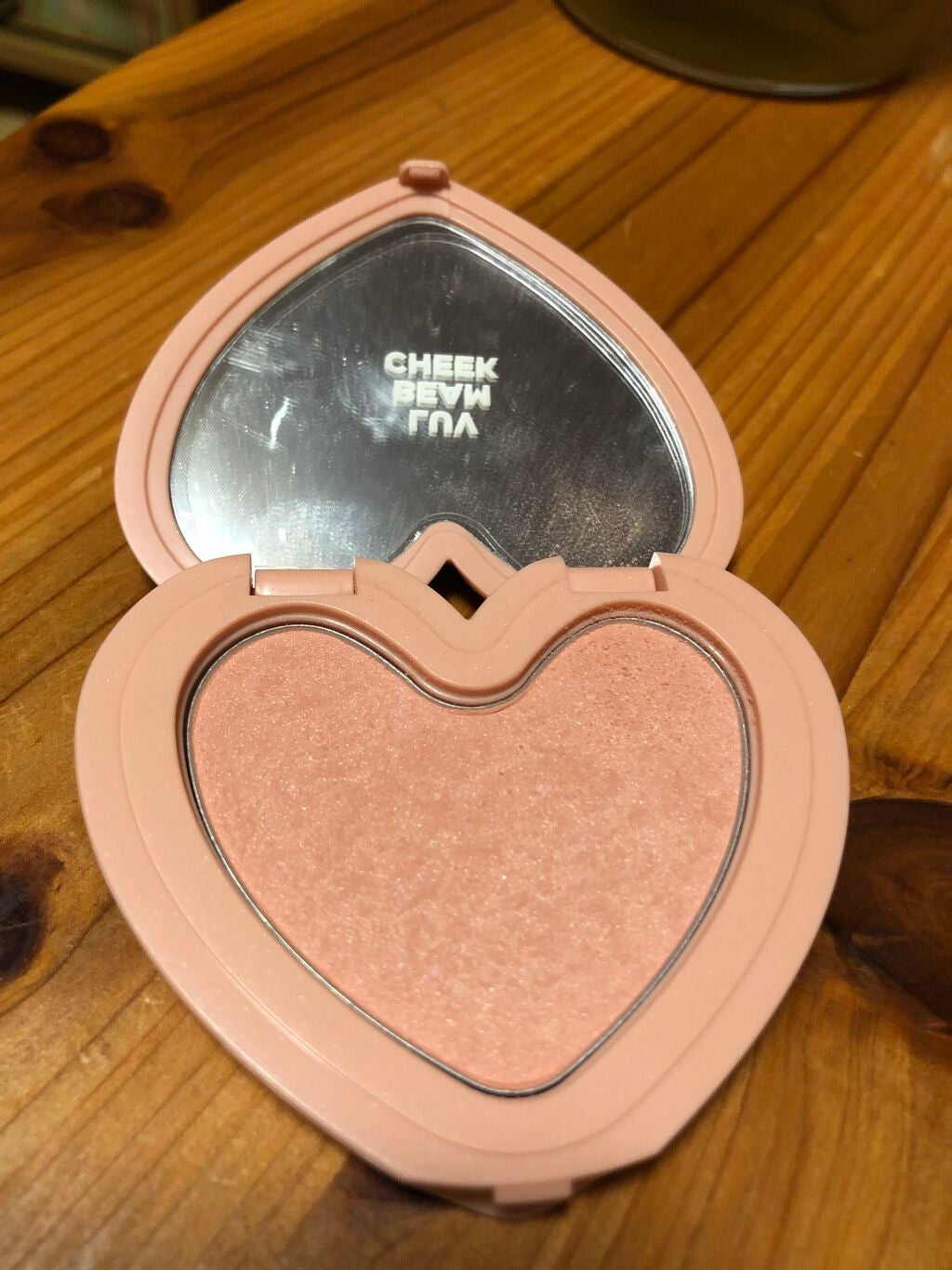Luv Beam Cheek/lilybyred/パウダーチークを使ったクチコミ(2枚目)