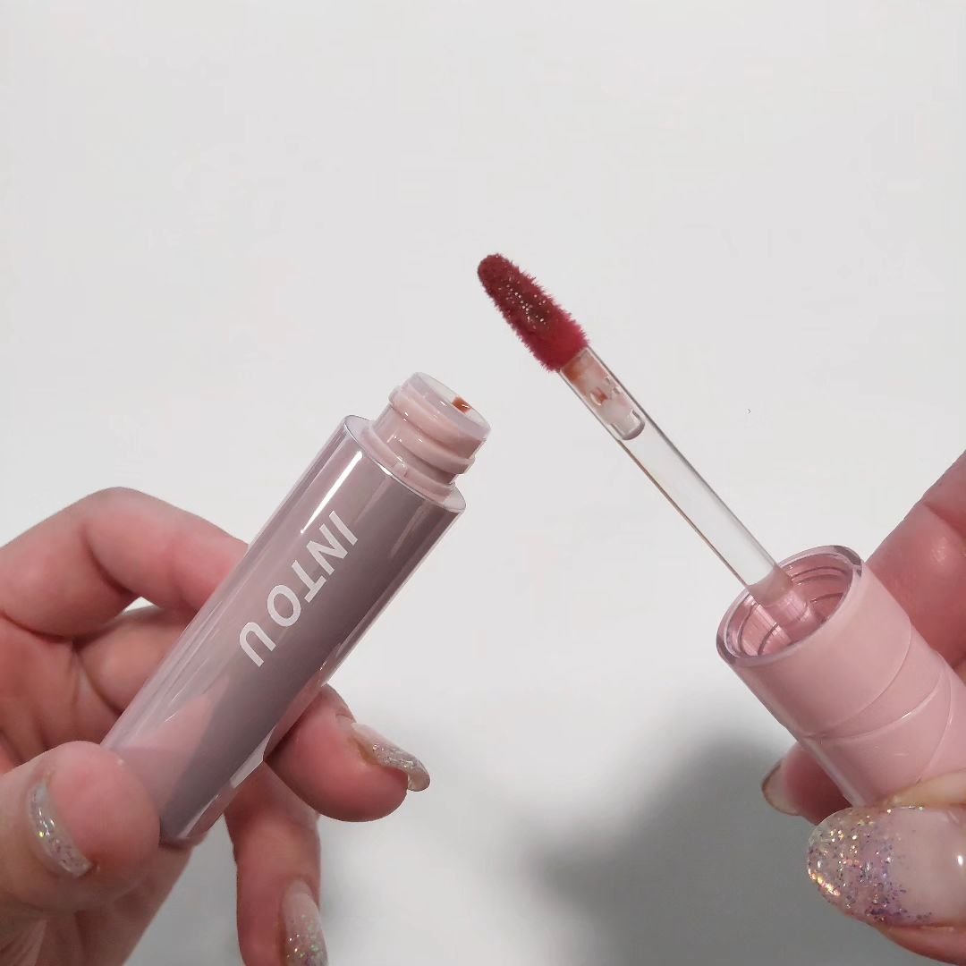 ジューシーパンピンググロス WG02 インアプリコット(IN APRICOT)/INTO U/リップグロスを使ったクチコミ（3枚目）