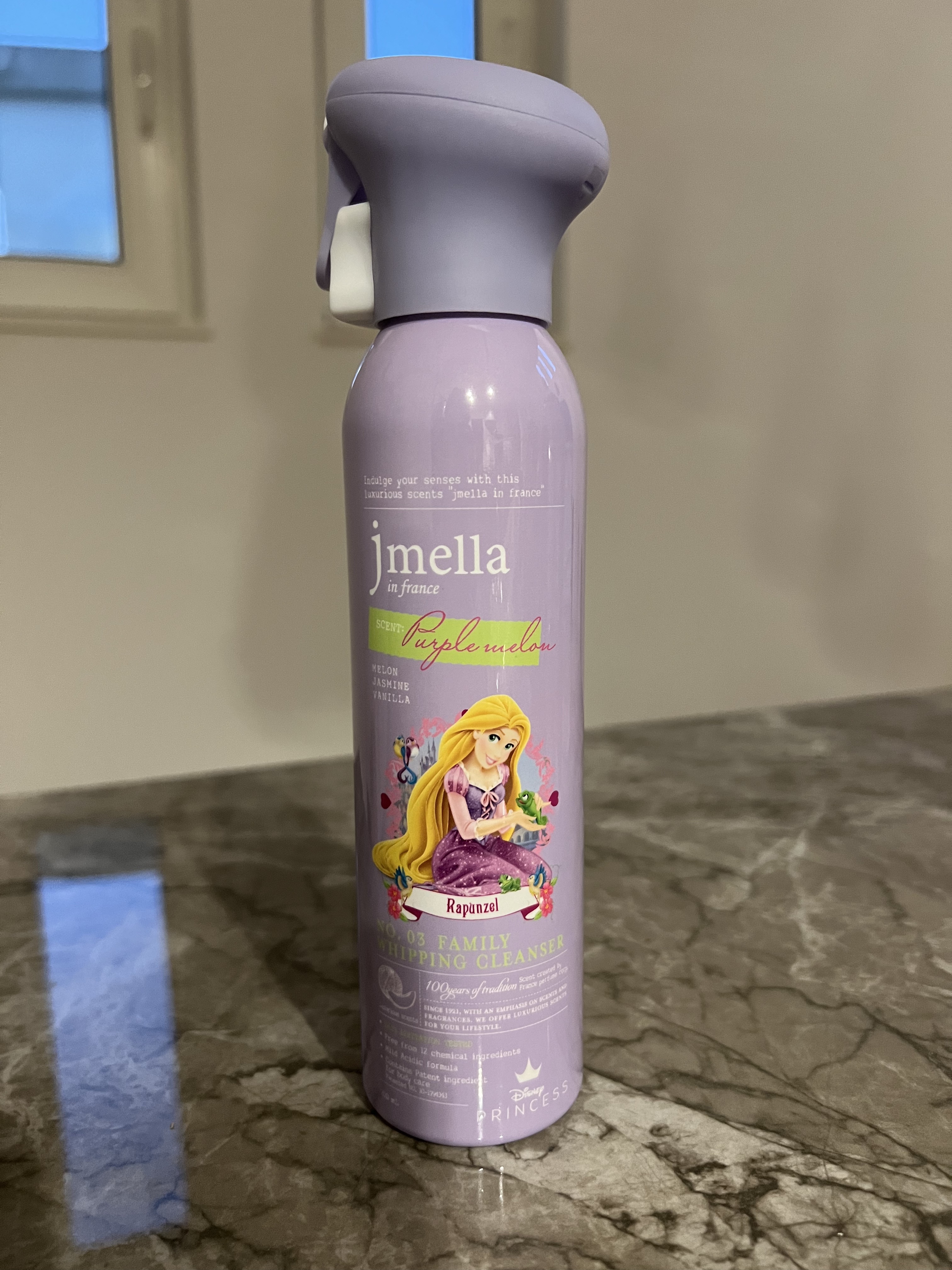 ジェイメラ パープルホイップHFBソープ／ラプンツェル/jmella/泡洗顔を使ったクチコミ（1枚目）
