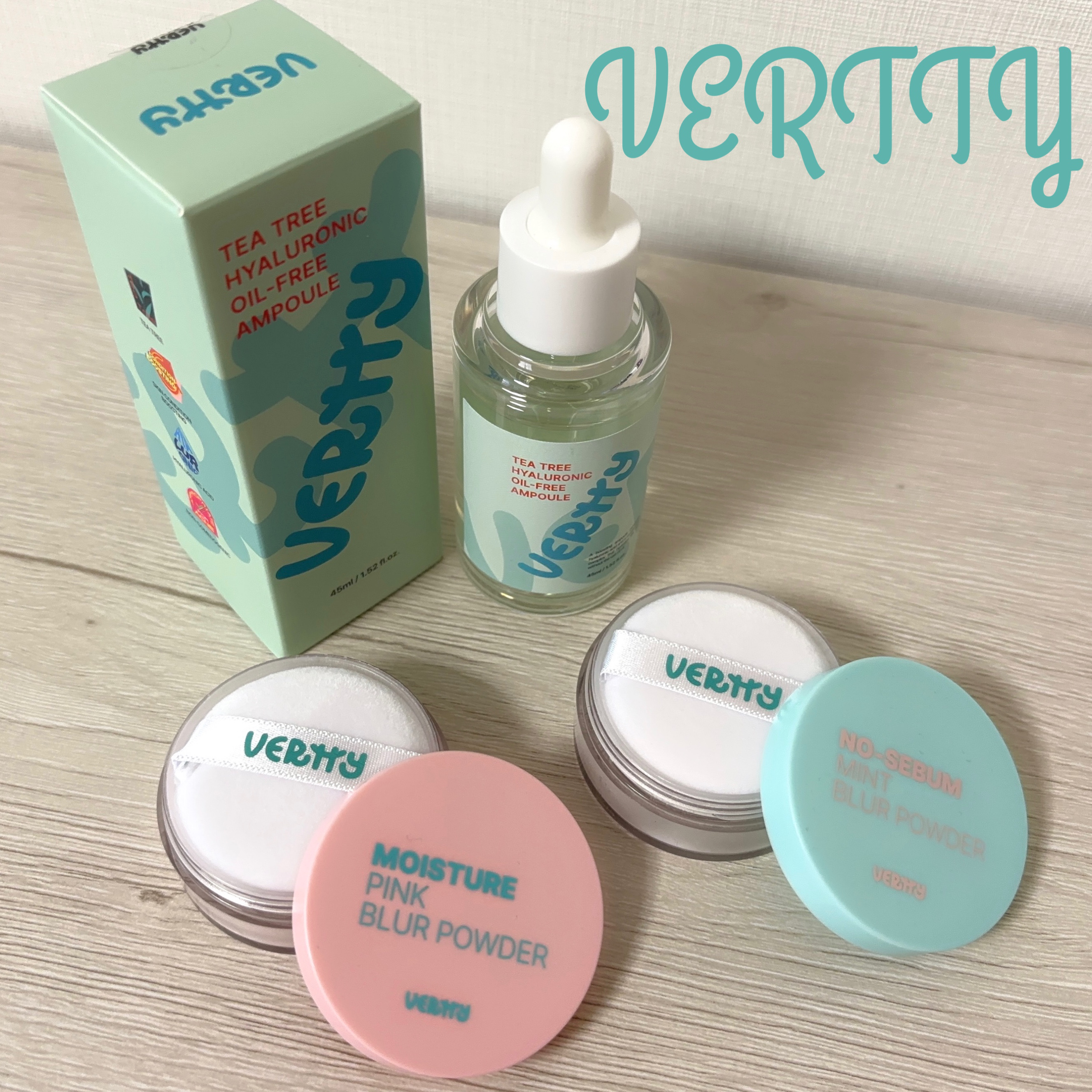 モイスチャーピンクブラーパウダー/Vertty/ルースパウダーを使ったクチコミ（1枚目）