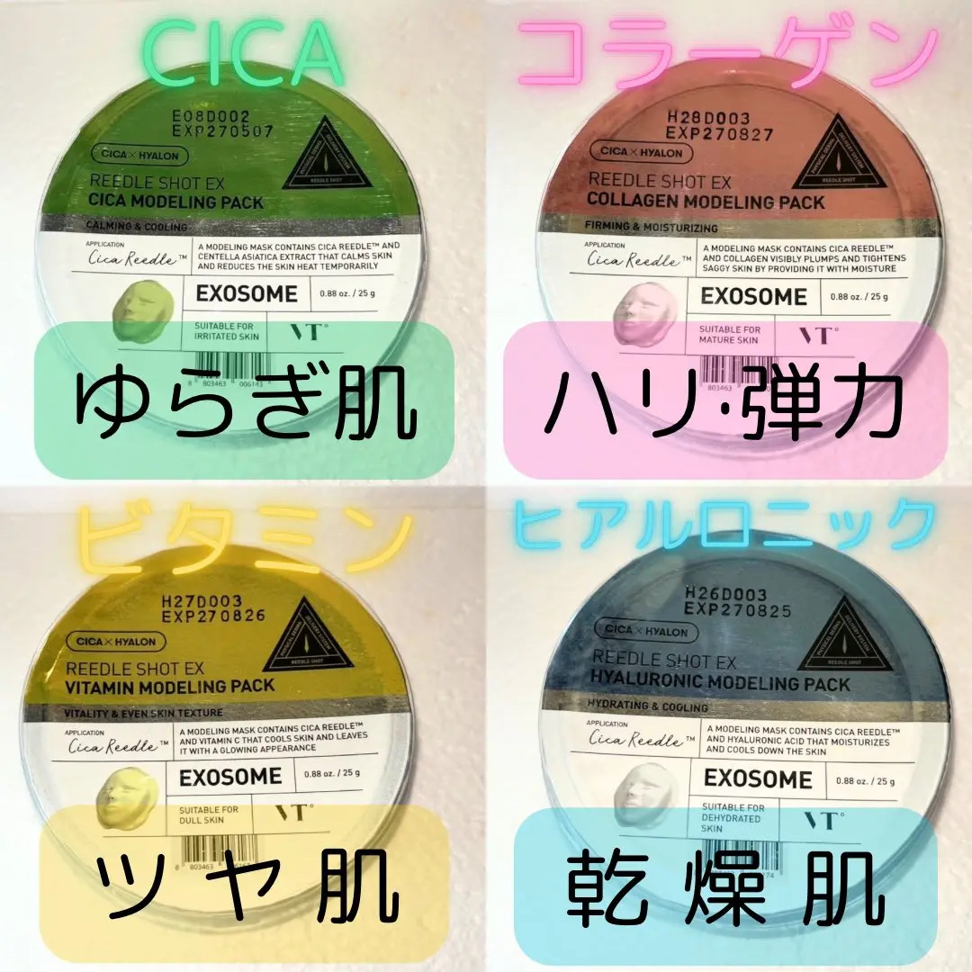 リードルショットEX CICAモデリングパック/VT/シートマスク・パックを使ったクチコミ（2枚目）