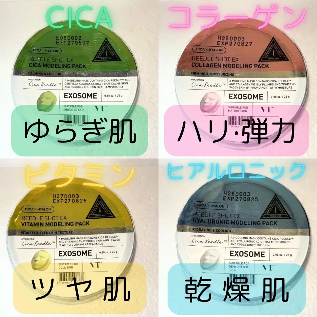 リードルショットEX CICAモデリングパック/VT/シートマスク・パックを使ったクチコミ(2枚目)