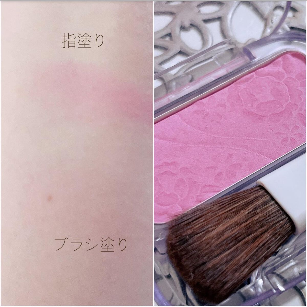 ナチュラル チークN/CEZANNE/パウダーチークを使ったクチコミ（2枚目）