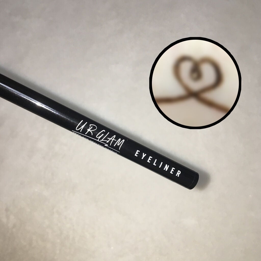 UR GLAM LIQUID EYELINER/U R GLAM/リキッドアイライナーを使ったクチコミ(1枚目)