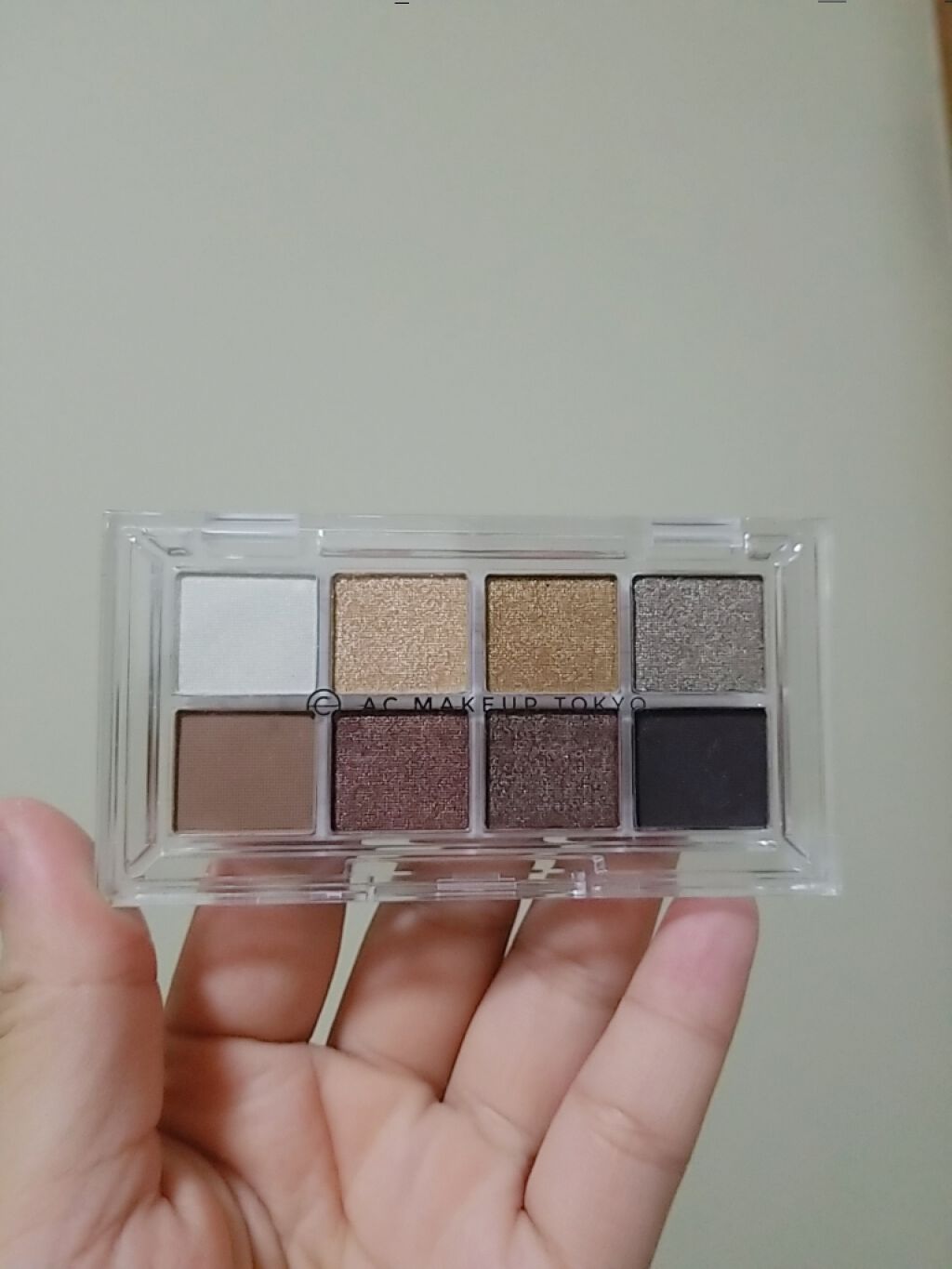 ACメイクアップアイパレット/セリア/アイシャドウパレットを使ったクチコミ（1枚目）