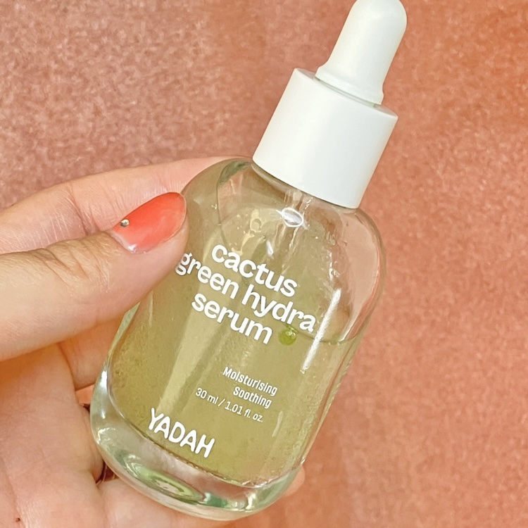 カクタスグリーンハイドラセラム/YADAH/美容液を使ったクチコミ（3枚目）