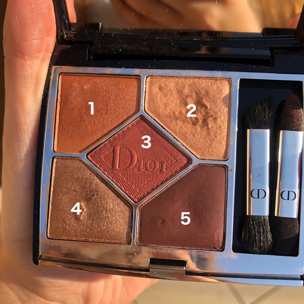 【旧】サンク クルール クチュール/Dior/アイシャドウパレットを使ったクチコミ(2枚目)
