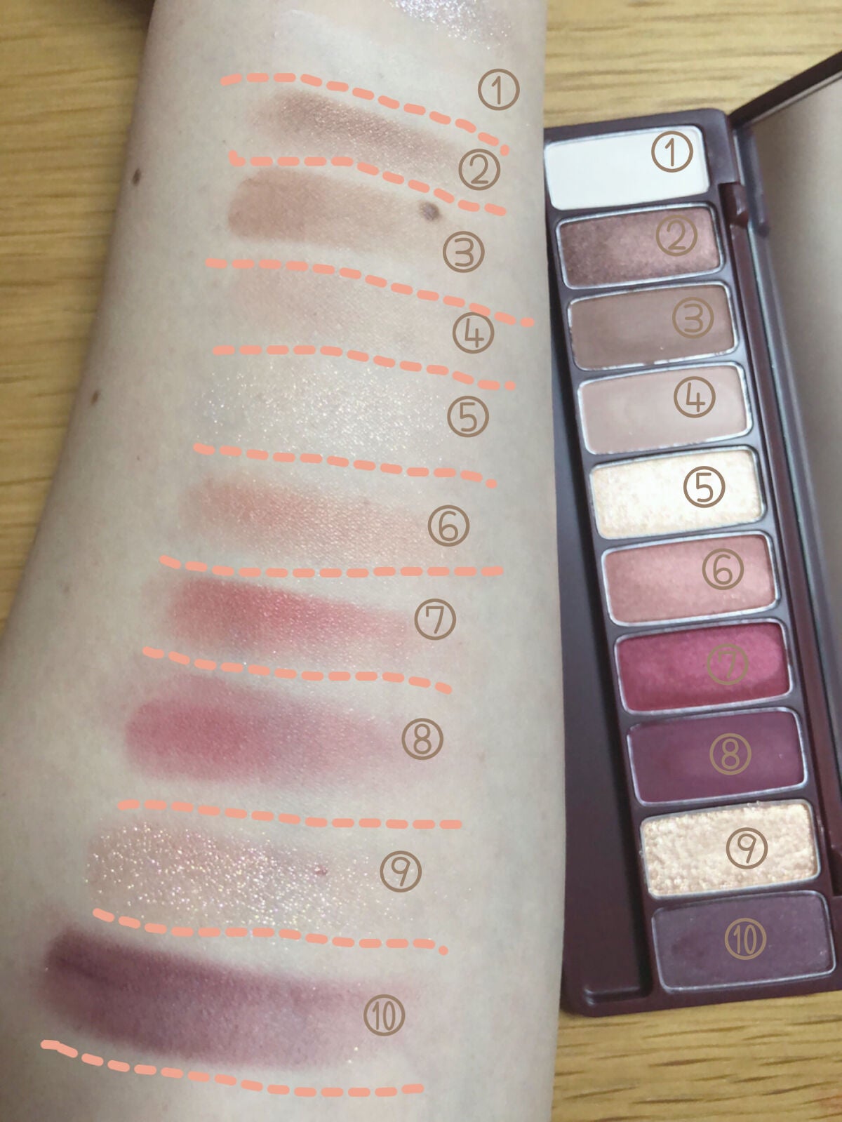 プレイカラー アイシャドウ/ETUDE/アイシャドウパレットを使ったクチコミ(3枚目)