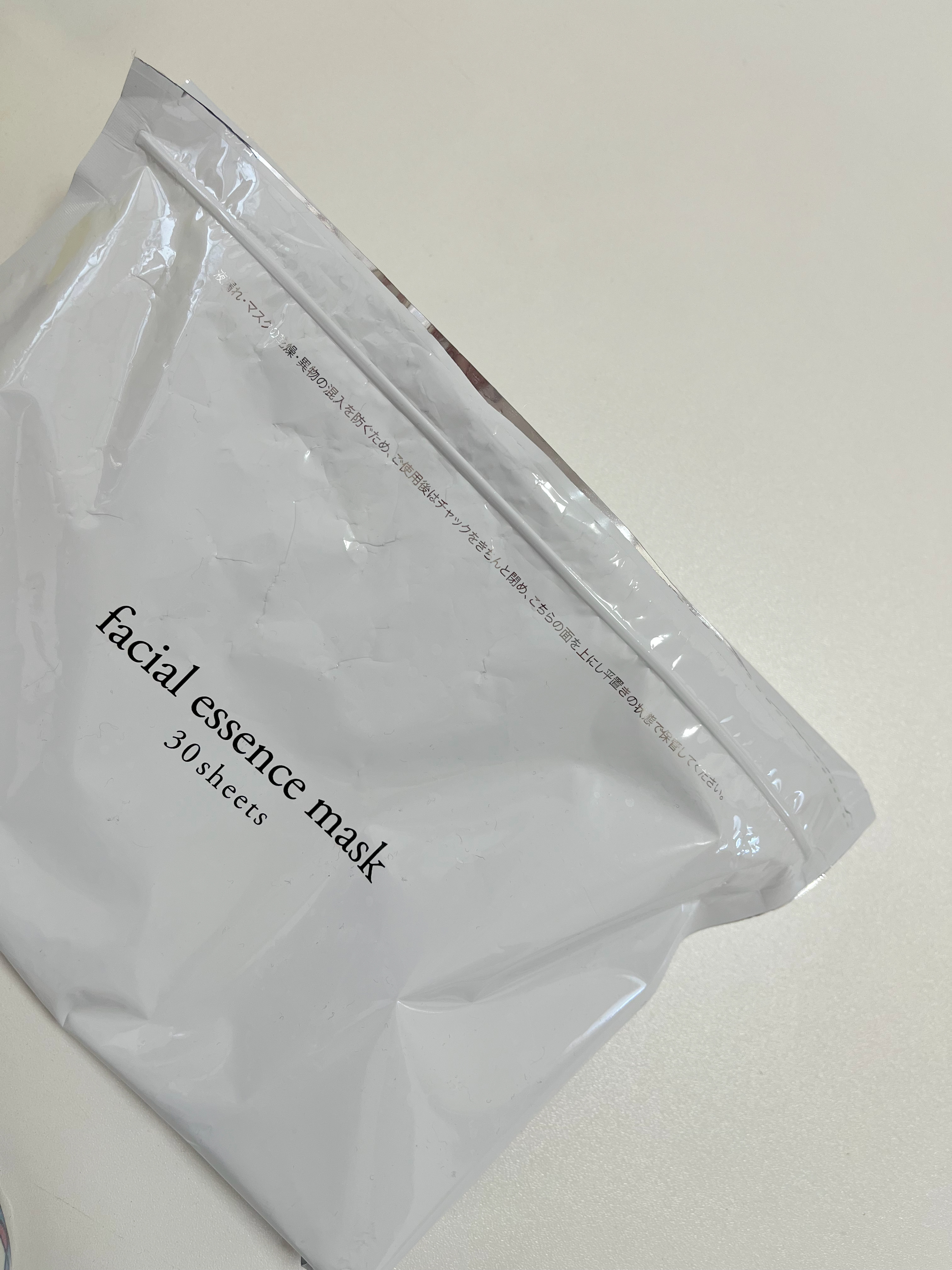 ホワイトエッセンスマスク 30P/ジャパンギャルズ/シートマスク・パックを使ったクチコミ（2枚目）