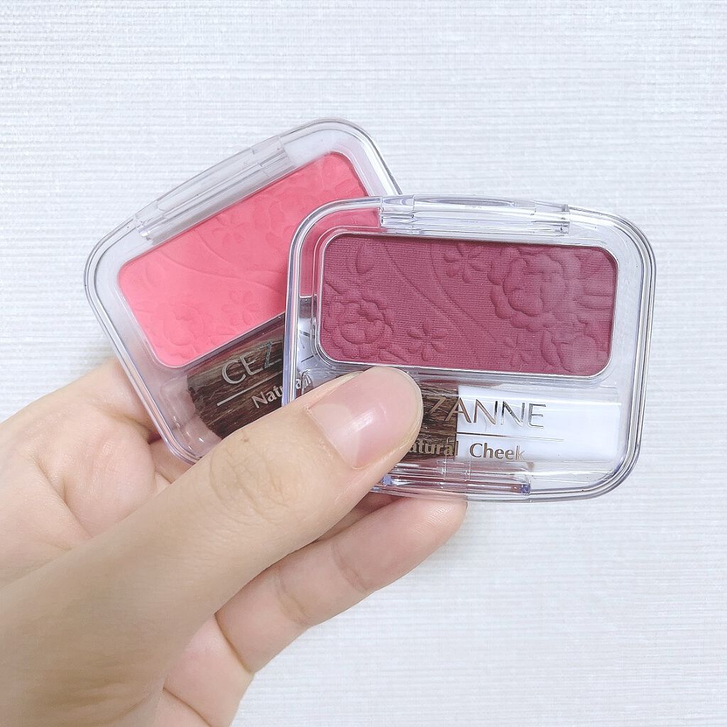 ナチュラル チークN/CEZANNE/パウダーチークを使ったクチコミ（2枚目）