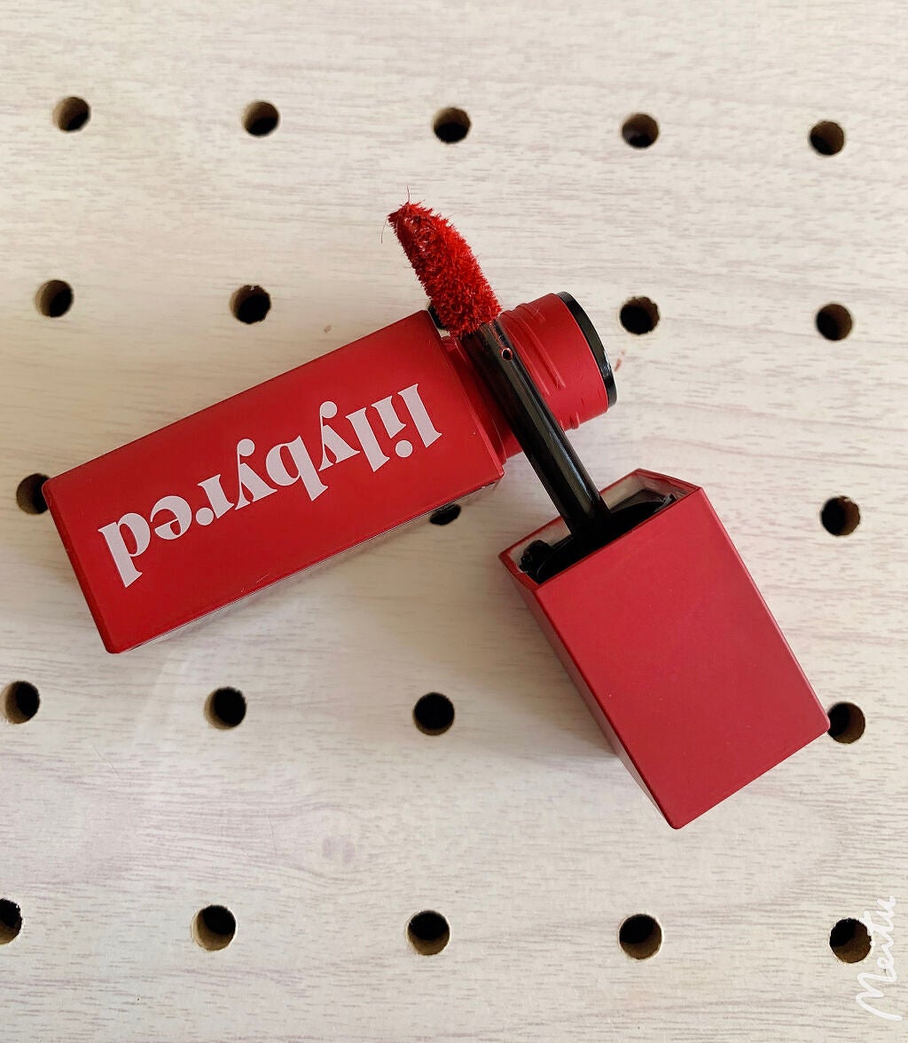 ムードライアー ベルベットティント/lilybyred/リップティントを使ったクチコミ(3枚目)