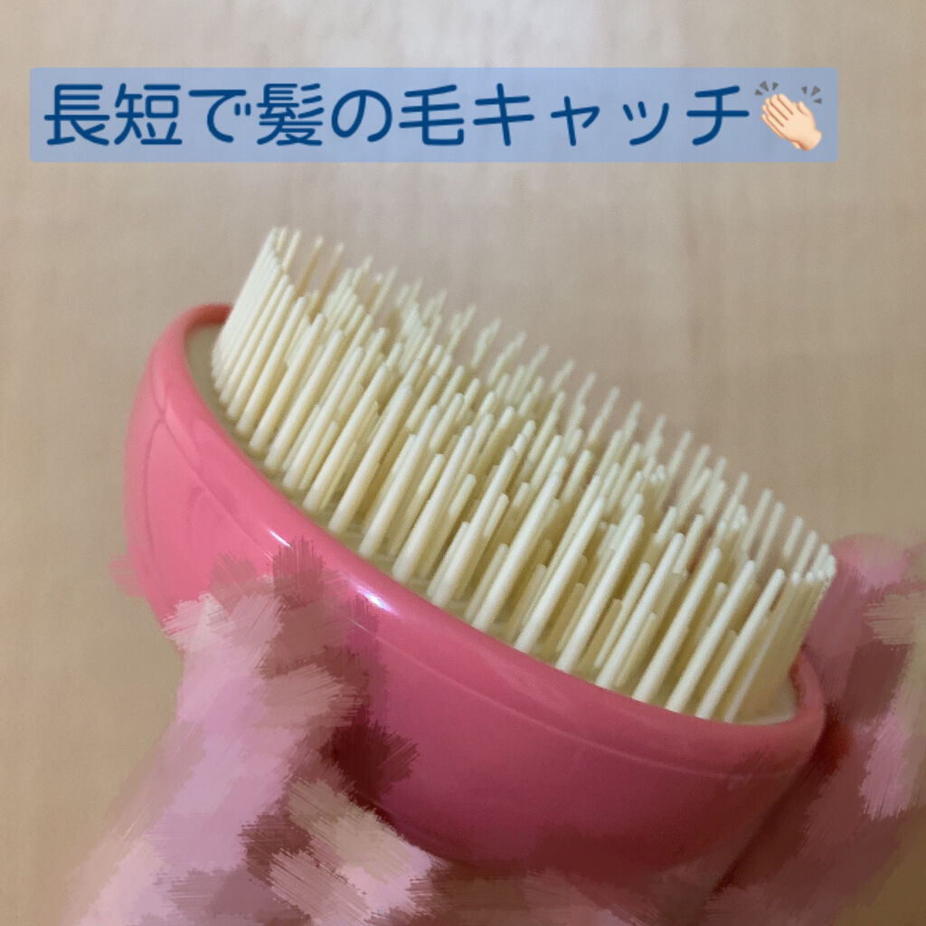 ファンファン アンタングルヘアブラシ/フランフラン/ヘアブラシを使ったクチコミ（3枚目）