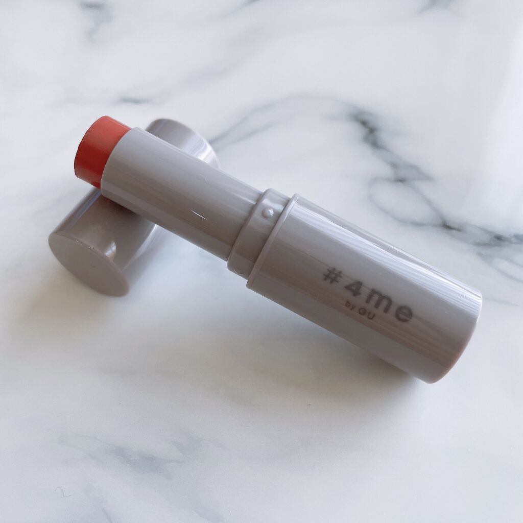 リップスティック 24# APRICOT/#4me by GU/口紅を使ったクチコミ（1枚目）