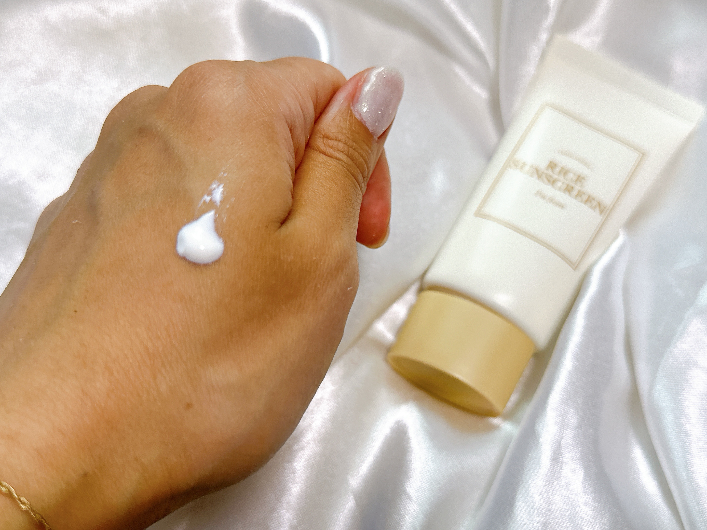 ライスサンスクリーン/I'm from/日焼け止めクリームを使ったクチコミ（2枚目）