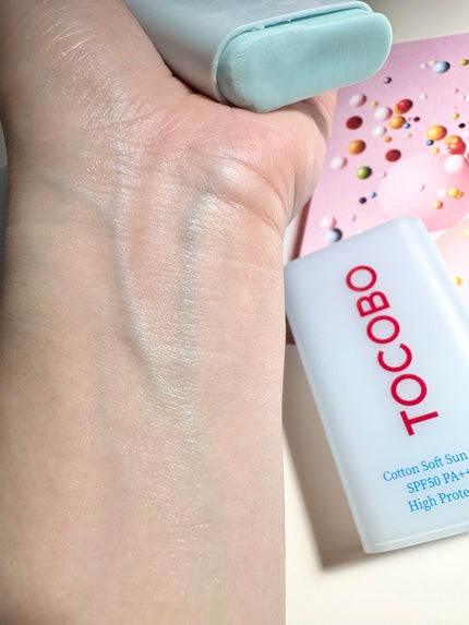 バイオウォータリーサンクリーム/TOCOBO/日焼け止めクリームを使ったクチコミ(4枚目)