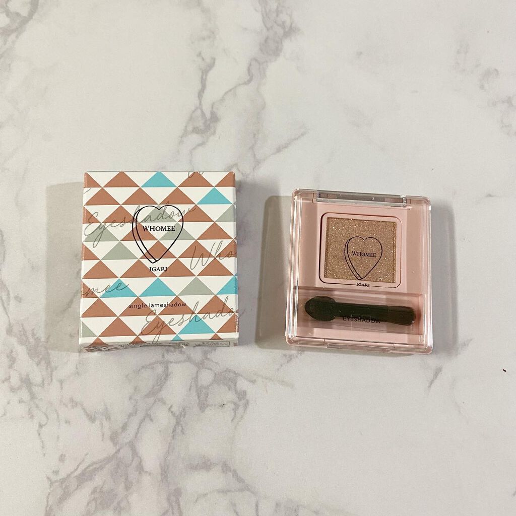 フーミー シングルラメシャドウ/WHOMEE/単色アイシャドウを使ったクチコミ(1枚目)