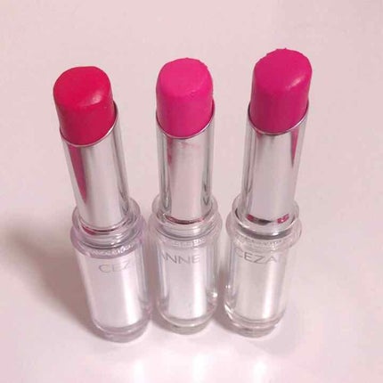 ラスティンググロスリップ/CEZANNE/口紅を使ったクチコミ(4枚目)