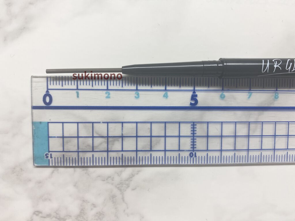 スリムスケッチアイブロウペンシル/U R GLAM/アイブロウペンシルを使ったクチコミ（2枚目）