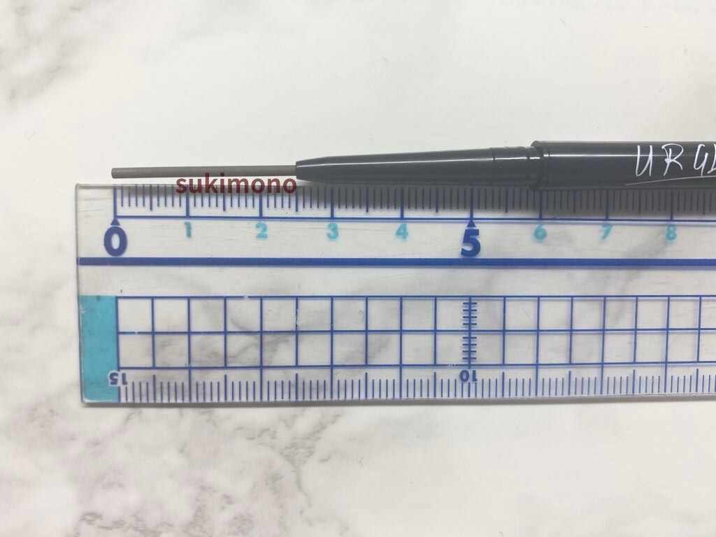 スリムスケッチアイブロウペンシル/U R GLAM/アイブロウペンシルを使ったクチコミ(2枚目)