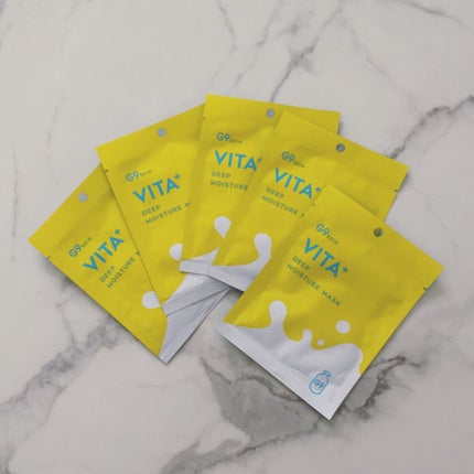 ビタプラス ディープモイスチャーマスク/G9SKIN/シートマスク・パックを使ったクチコミ(1枚目)