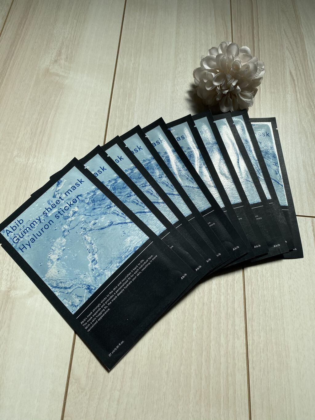 ガムシートマスクパック水分草※12ヒアルロン※13ステッカー/Abib /シートマスク・パックを使ったクチコミ（2枚目）