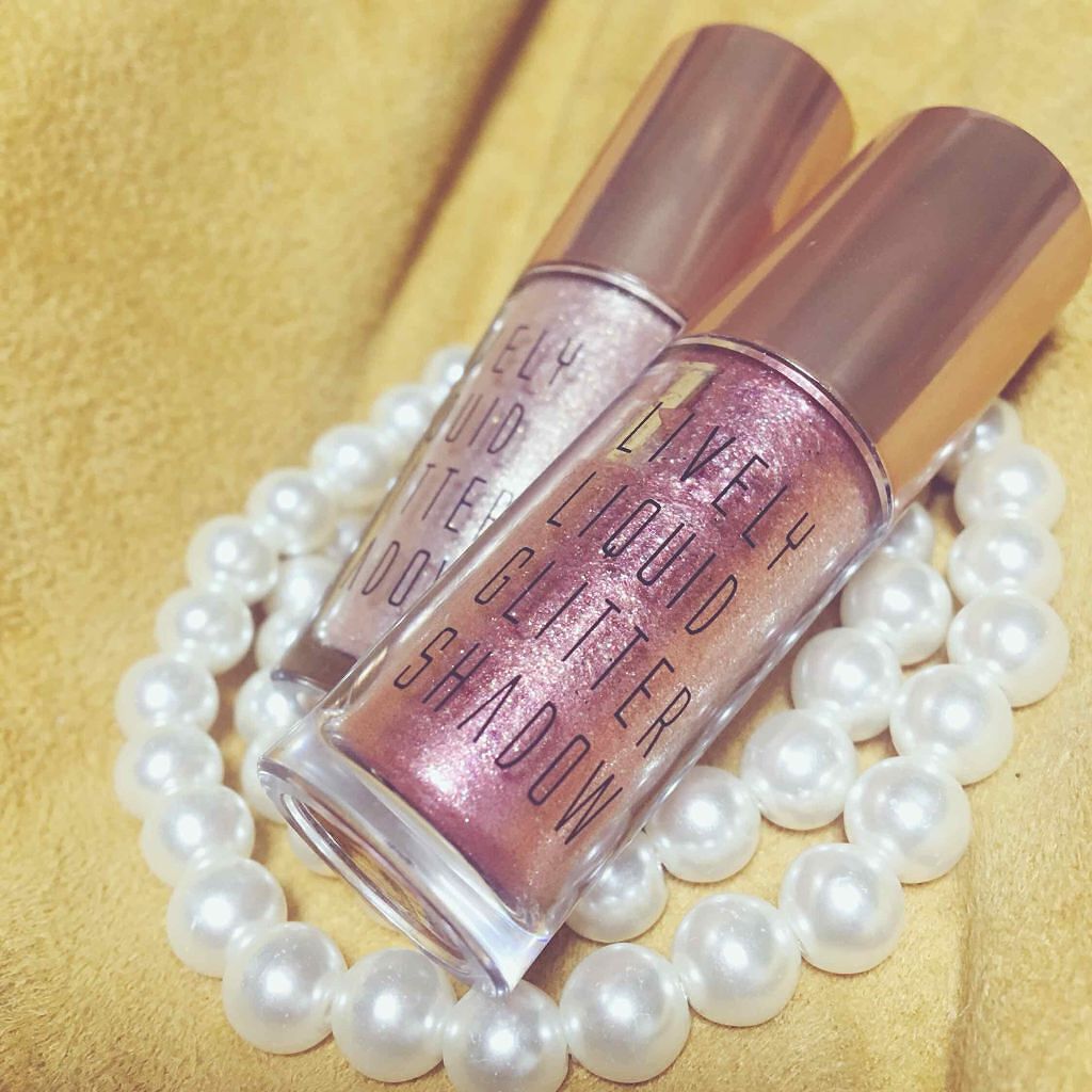 ライブリーリキッドグリッターシャドー/EGLIPS/グリッターを使ったクチコミ（1枚目）