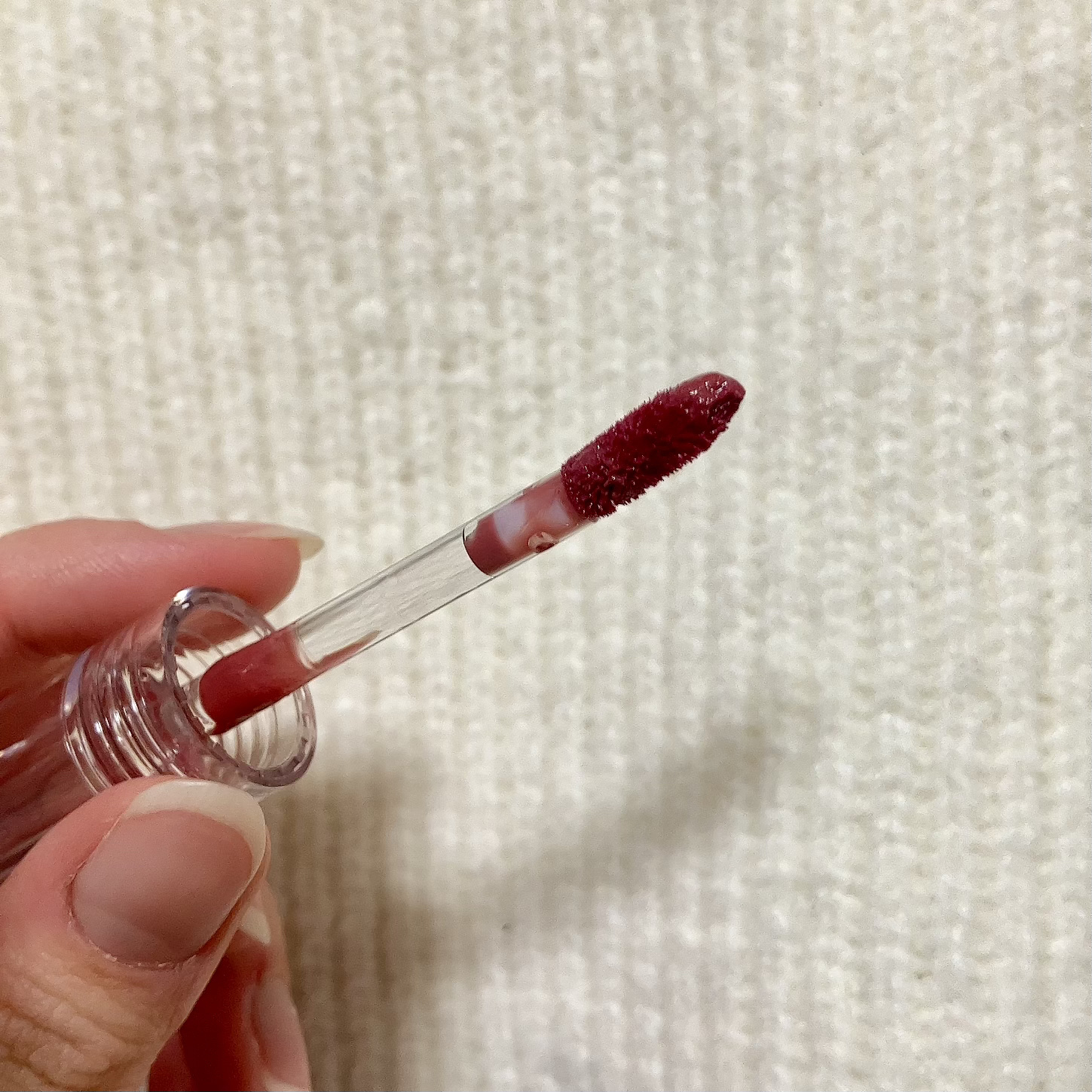 ニュアンスラップティント/Fujiko/リップティントを使ったクチコミ（3枚目）