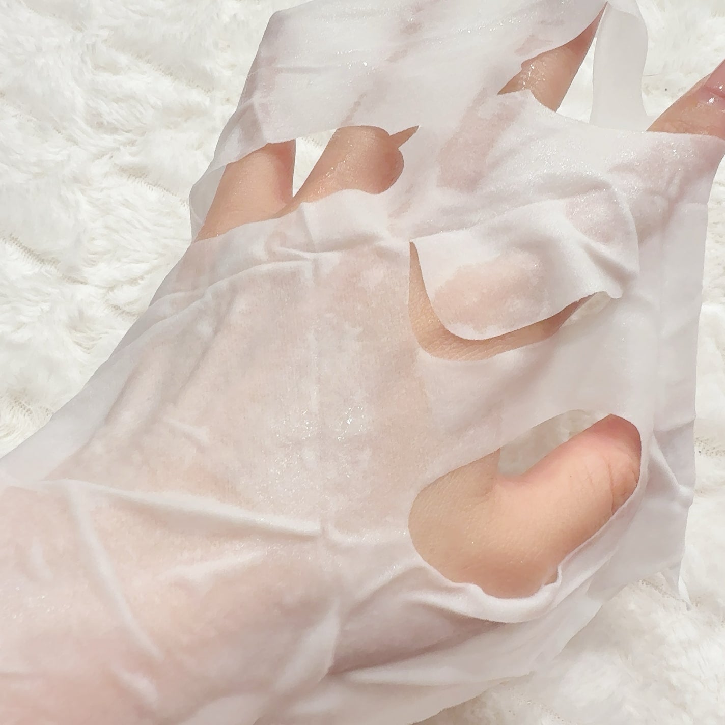 パンテトイン ディープ モイスチャー マスク/manyo/シートマスク・パックを使ったクチコミ(4枚目)