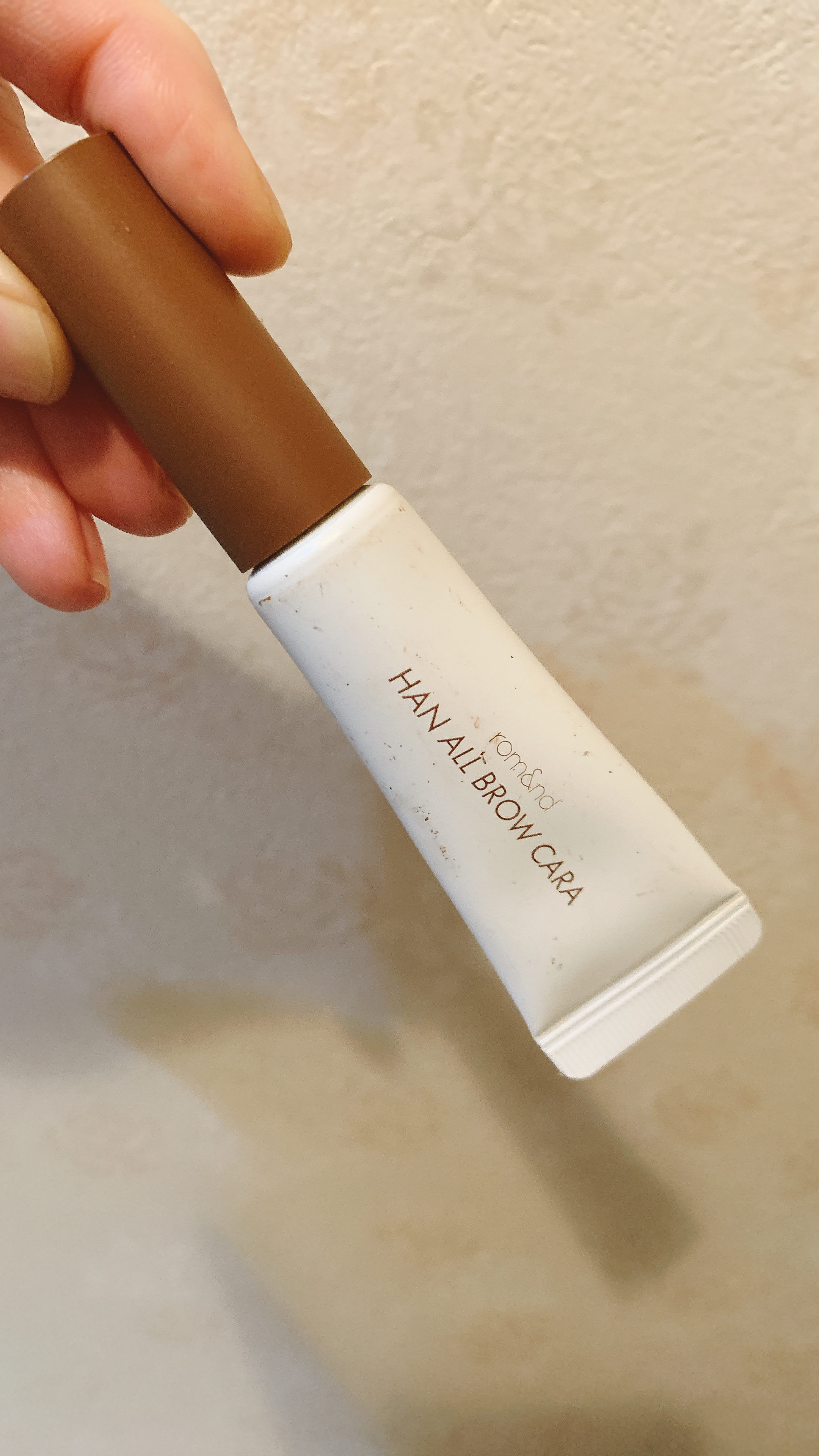 ハンオールブロウカラ/rom&nd/眉マスカラを使ったクチコミ（3枚目）
