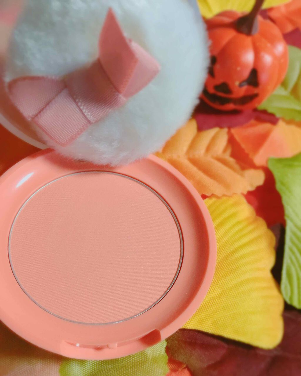 ラブリー クッキー ブラッシャー OR203/ETUDE/パウダーチークを使ったクチコミ（1枚目）