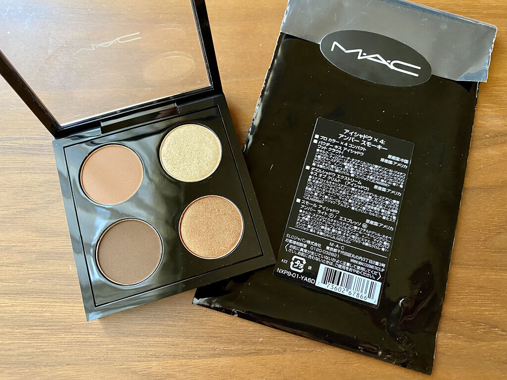 スモール アイシャドウ×4/M・A・C/アイシャドウパレットを使ったクチコミ（3枚目）