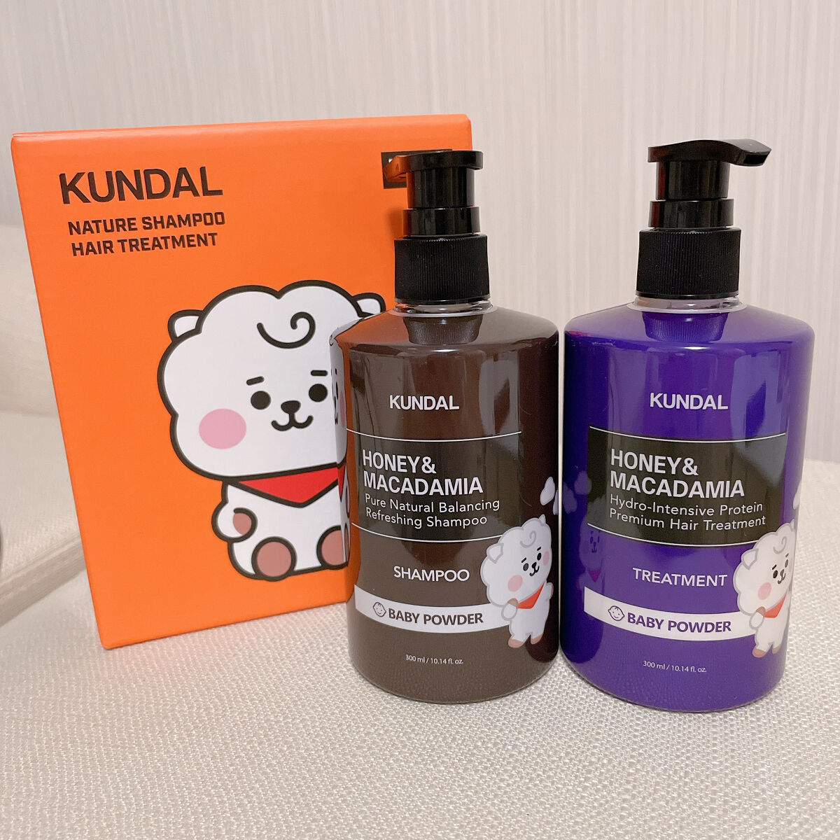 ハニー&マカデミアシャンプー／トリートメント /KUNDAL/シャンプー・コンディショナーを使ったクチコミ（1枚目）