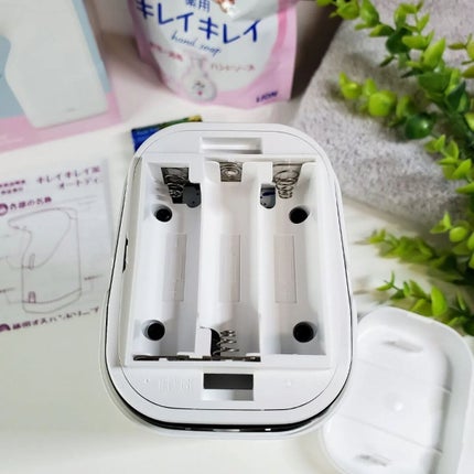 キレイキレイ薬用泡ハンドソープ専用オートディスペンサー/ライオン/その他スキンケアグッズを使ったクチコミ(7枚目)