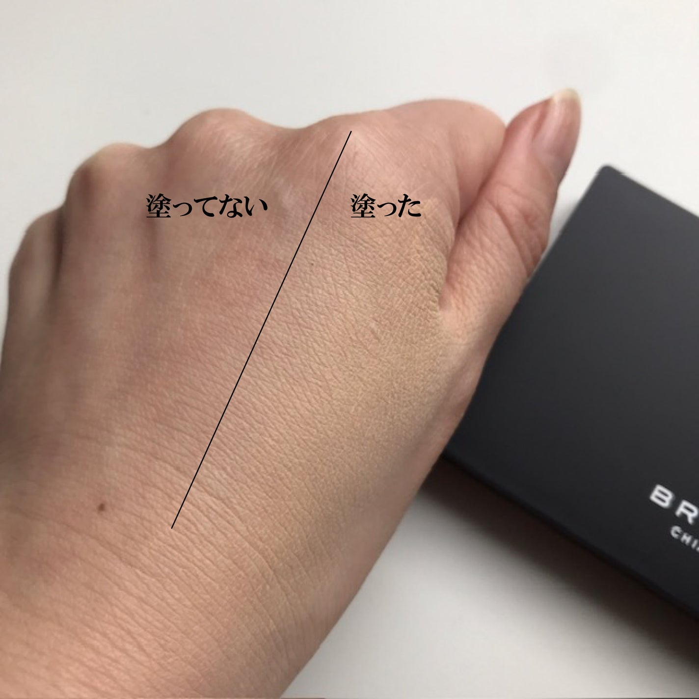 パウダリーファンデーション レジェンダリー グロウ/ブリリアージュ/パウダーファンデーションを使ったクチコミ(3枚目)